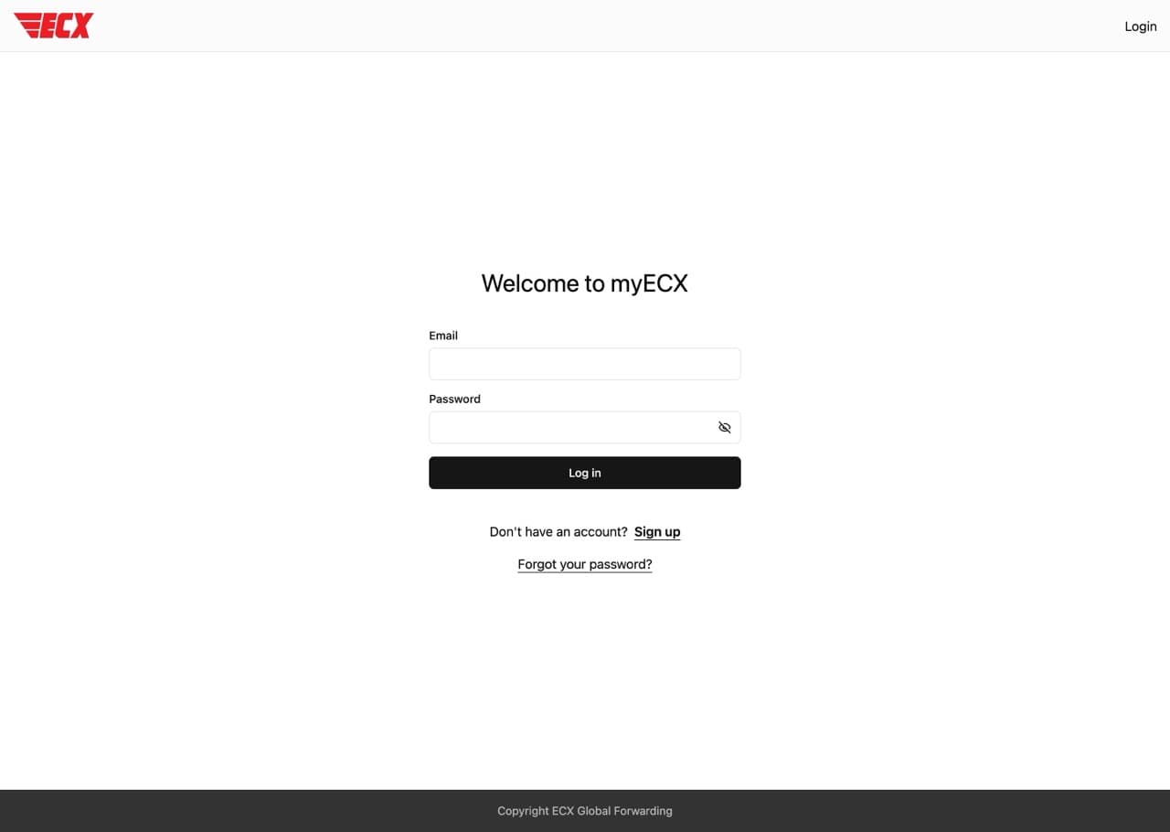 ECX Global Website