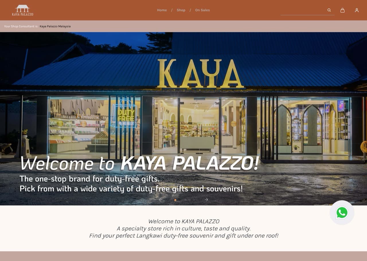 Kaya Palazzo Website