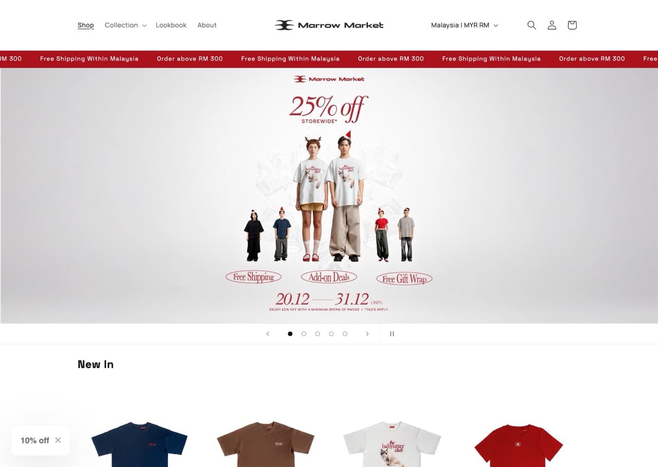 MarrowMarket Website