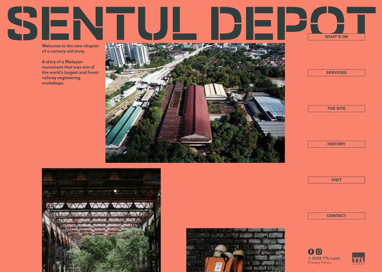 Sentul Depot Website